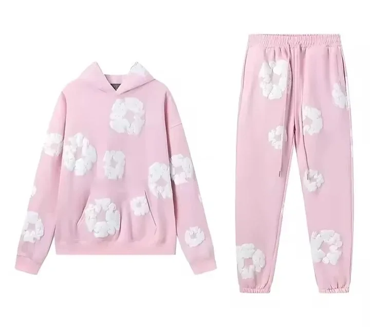 denim Tears Pink Hoodie and Jogger Set image indicator(2)