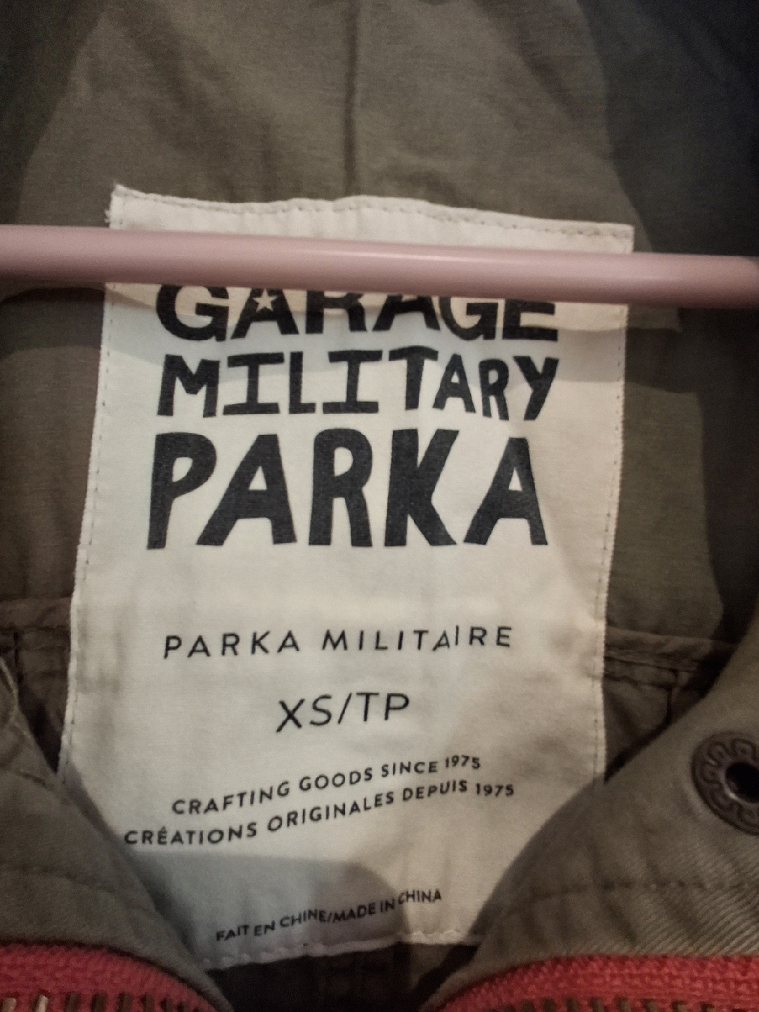 Garage Military Parka - Size XS - photo 2