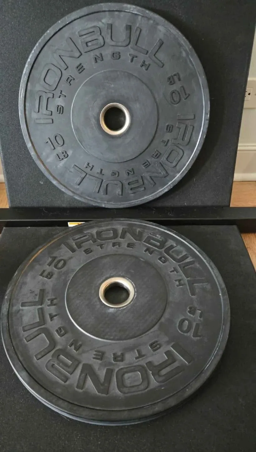 squat rack set with plates,mats,and clips image indicator(3)