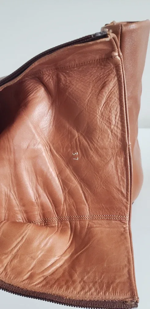 Vetements Brown Leather Lighter Heel Boots - Demna Era image indicator(7)