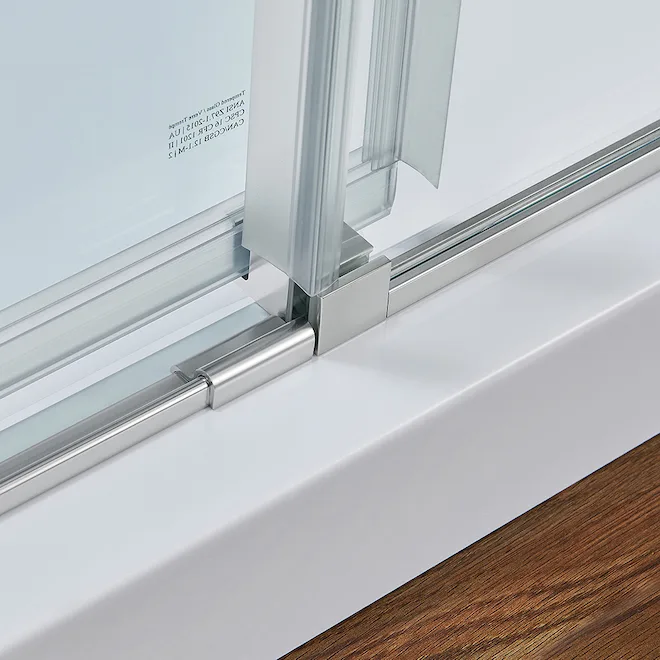 Ove Venice 60" Chrome Finish Shower Door - New in Box! image indicator(6)