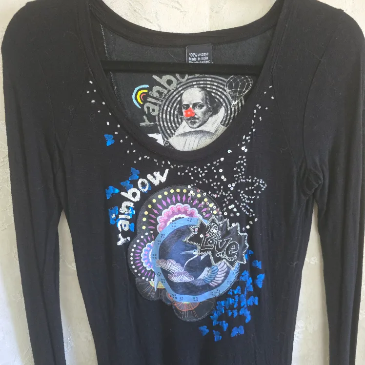 Desigual Black Long Sleeve Top image indicator(2)