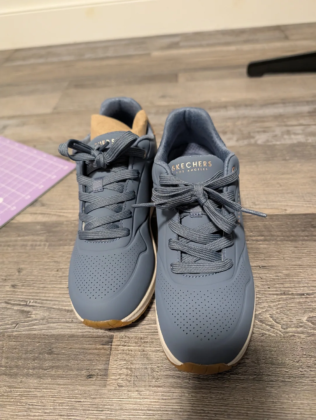 Skechers Blue Uno Stand on Air Sneakers image indicator(4)