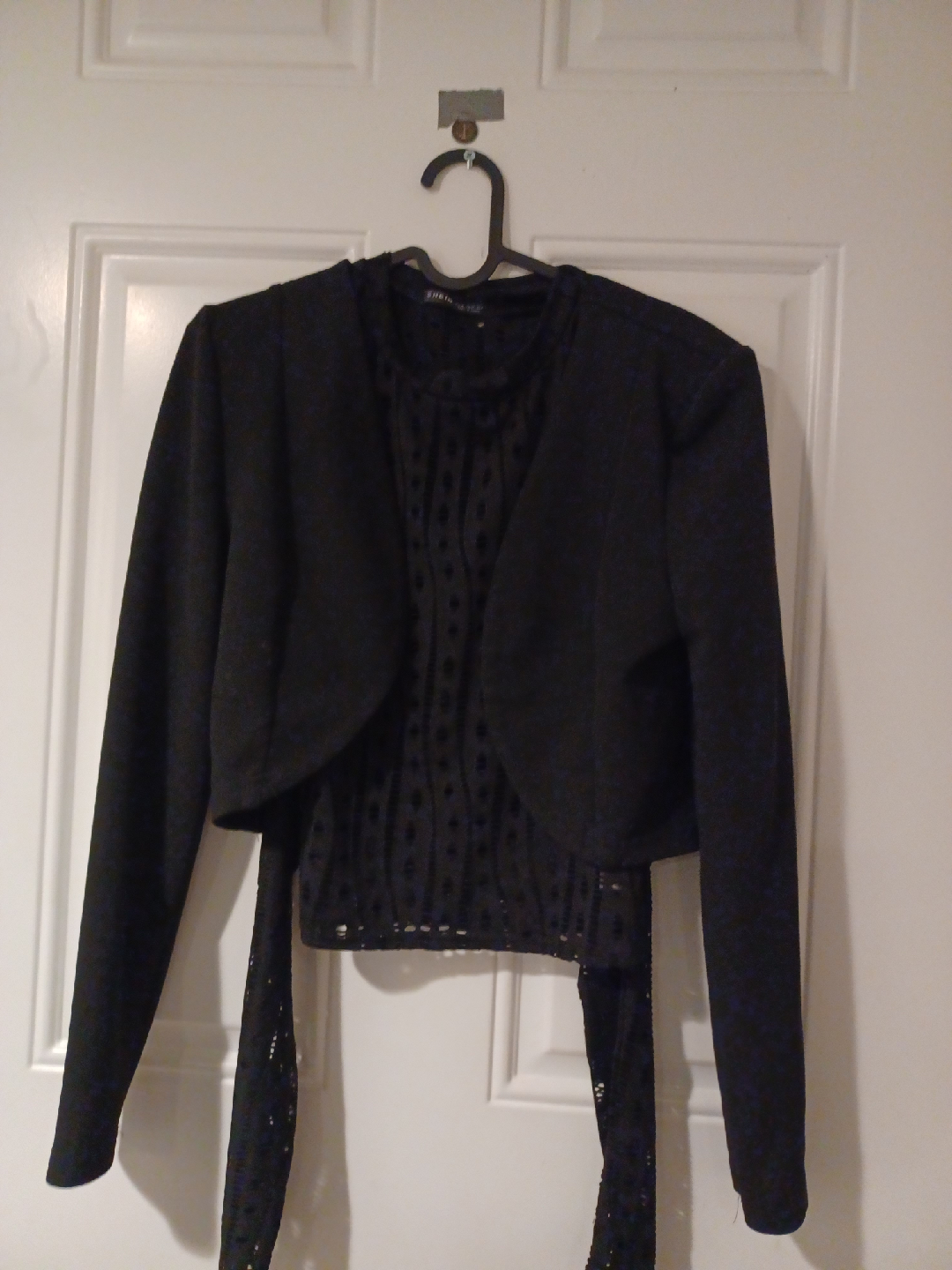 Shein Black Bolero Shrug