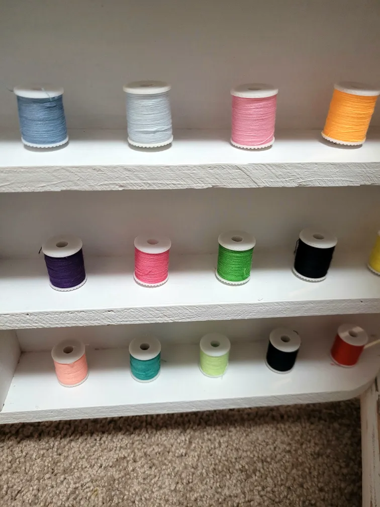 ✨ Vintage Sewing Stool – 1970s Cottagecore Treasure ✨ image indicator(3)