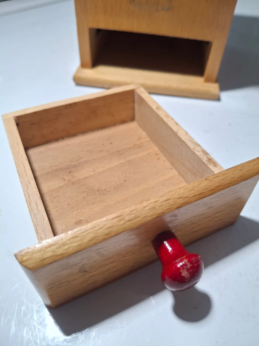 Vintage manual Coffee Grinder / mill box image indicator(2)