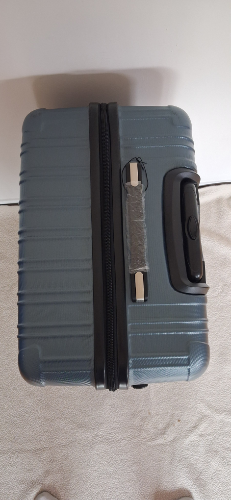 Hard Shell Carry-On Luggage - Blue - photo 4