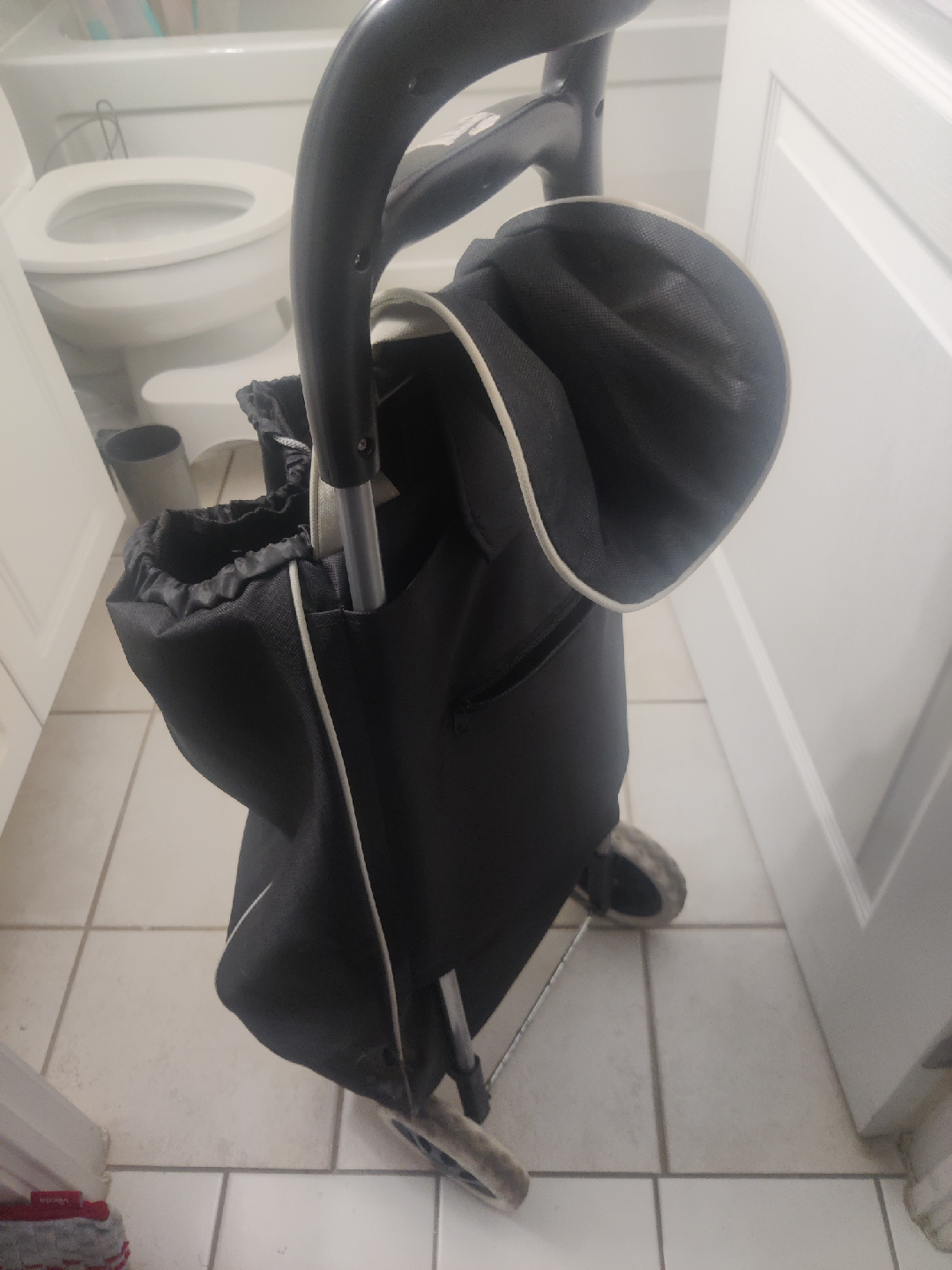 Shopping Cart Tote Bag - Black - photo 2