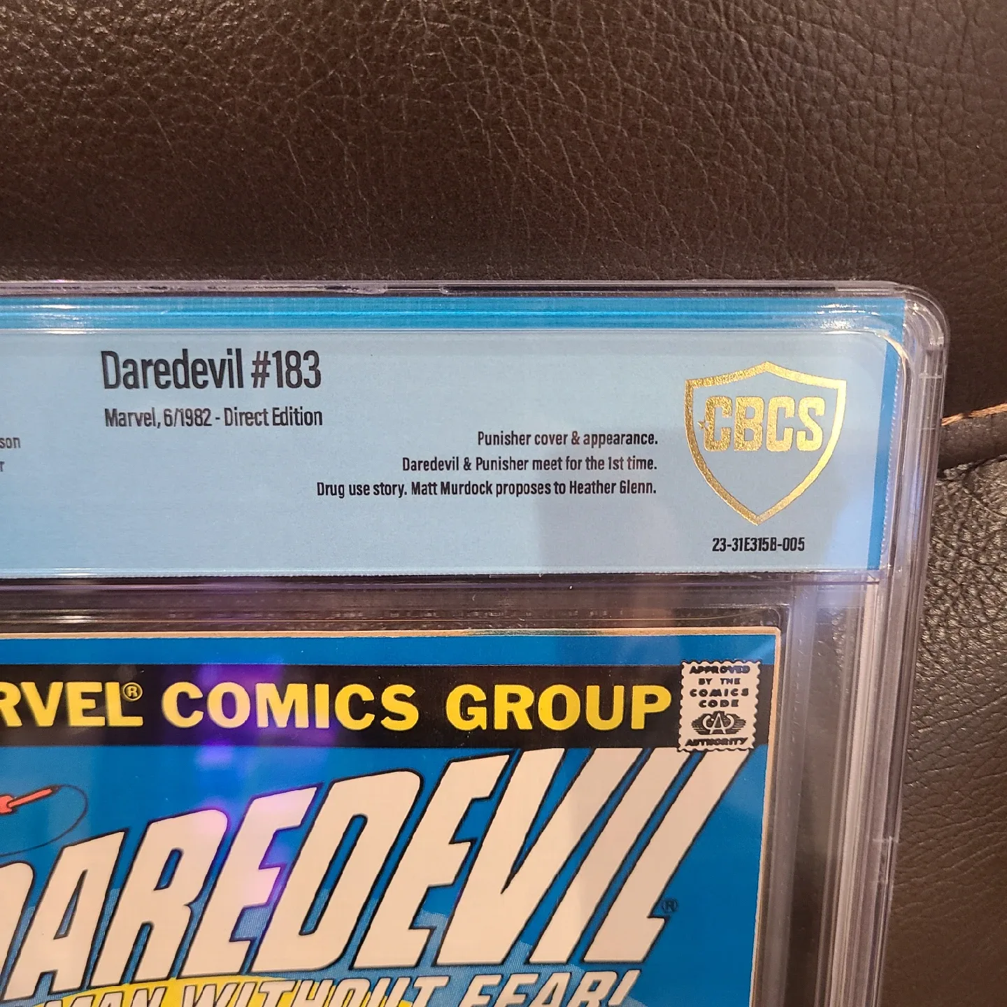 Daredevil #183 Marvel Comic Book Graded 9.4 image indicator(5)