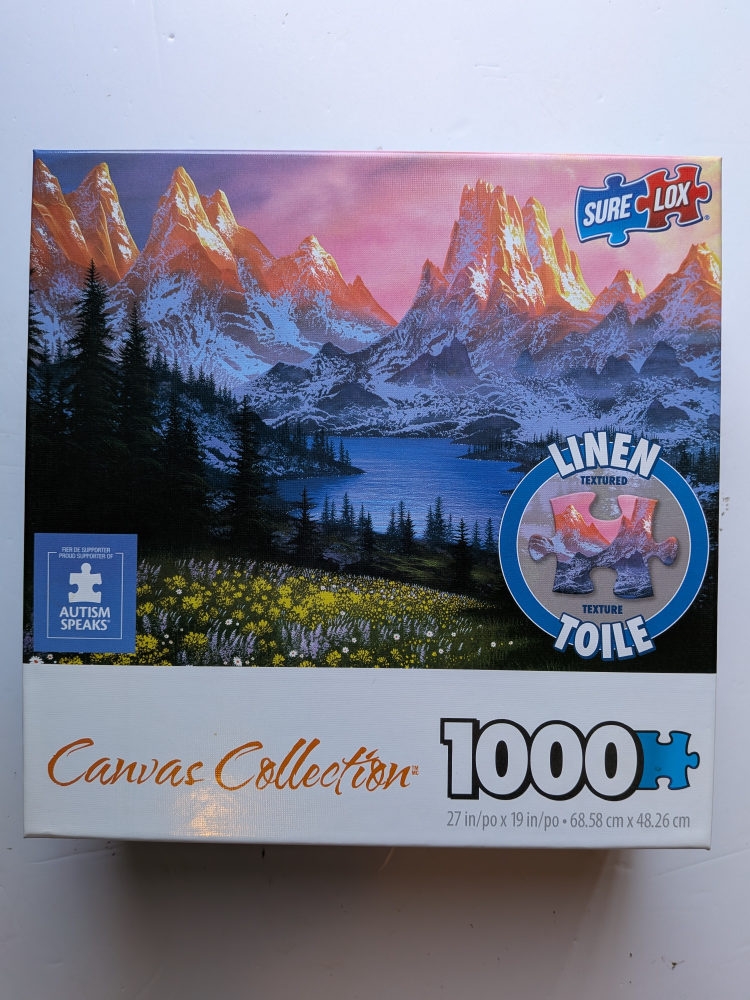 Sure-Lox Canvas Collection 1000 Piece Puzzle