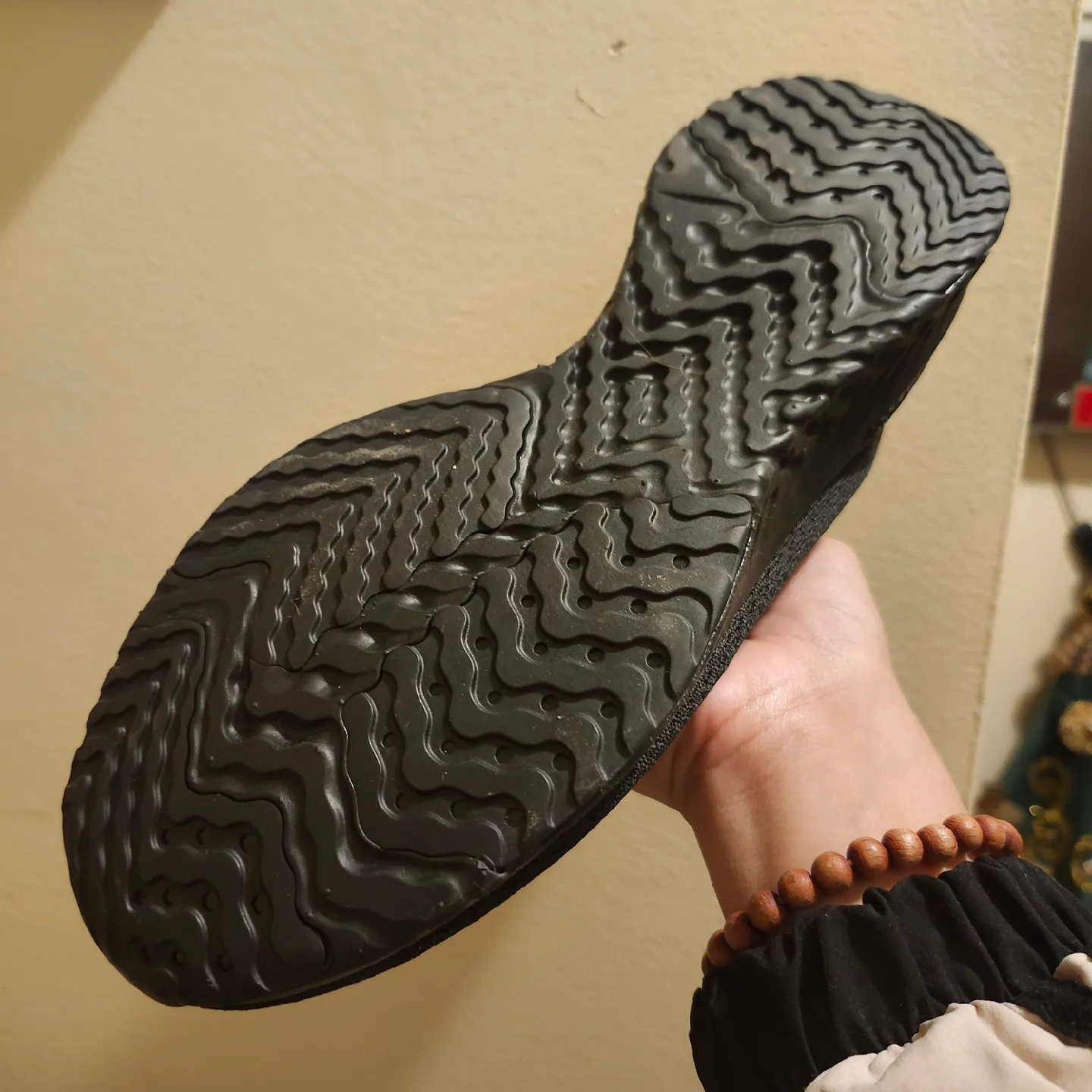 Nike Odyssey React Black Running Shoes image indicator(3)