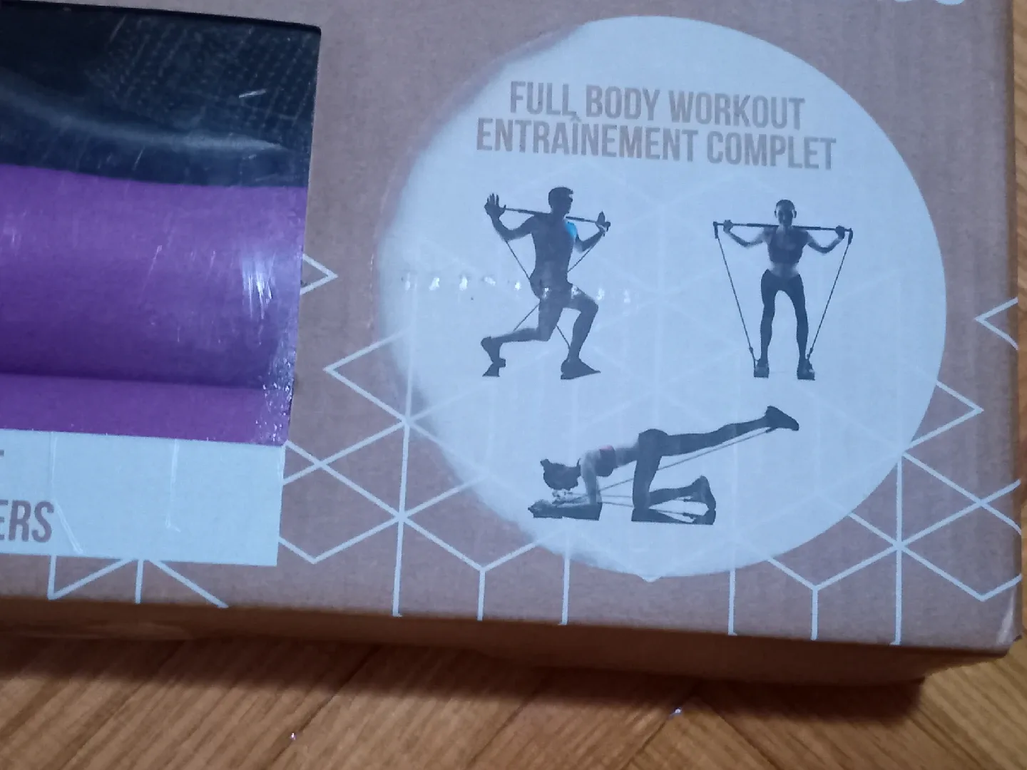 GOZONE 36" Toning Bar with Resistance Bands - New image indicator(2)