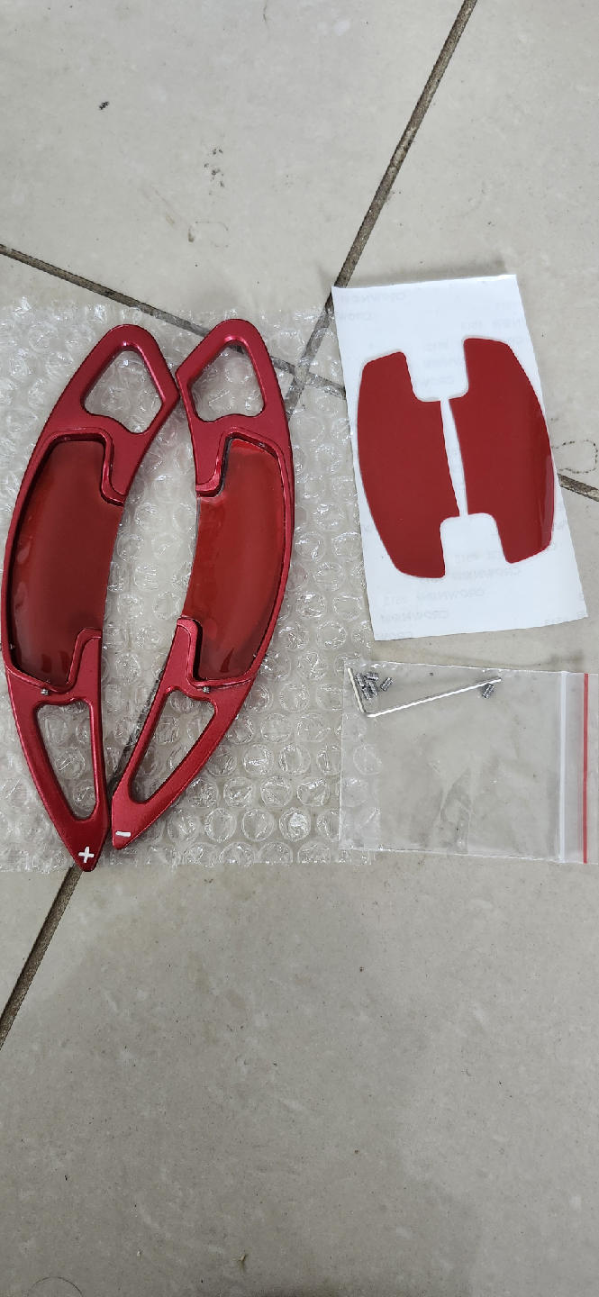 Red Paddle Shifter Extensions, accord, odyssey, sprior 2015-18