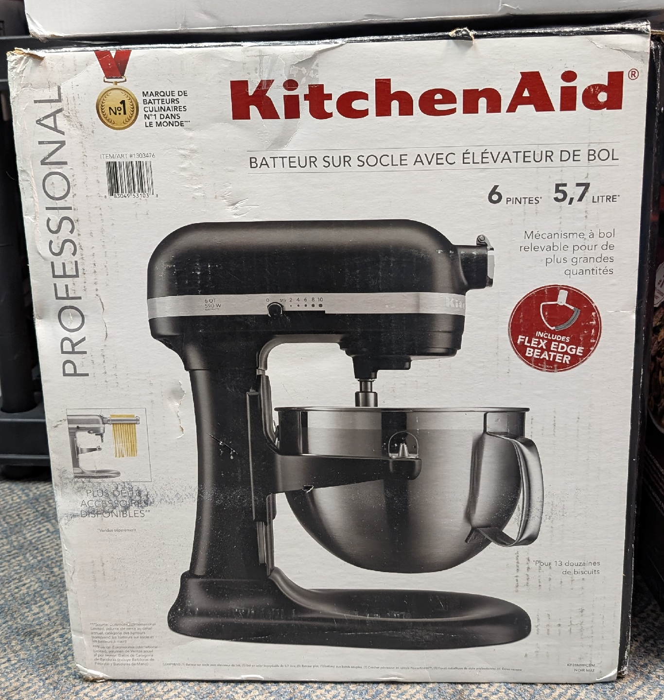 KitchenAid Professional 6-Quart Bowl-Lift Stand Mixer