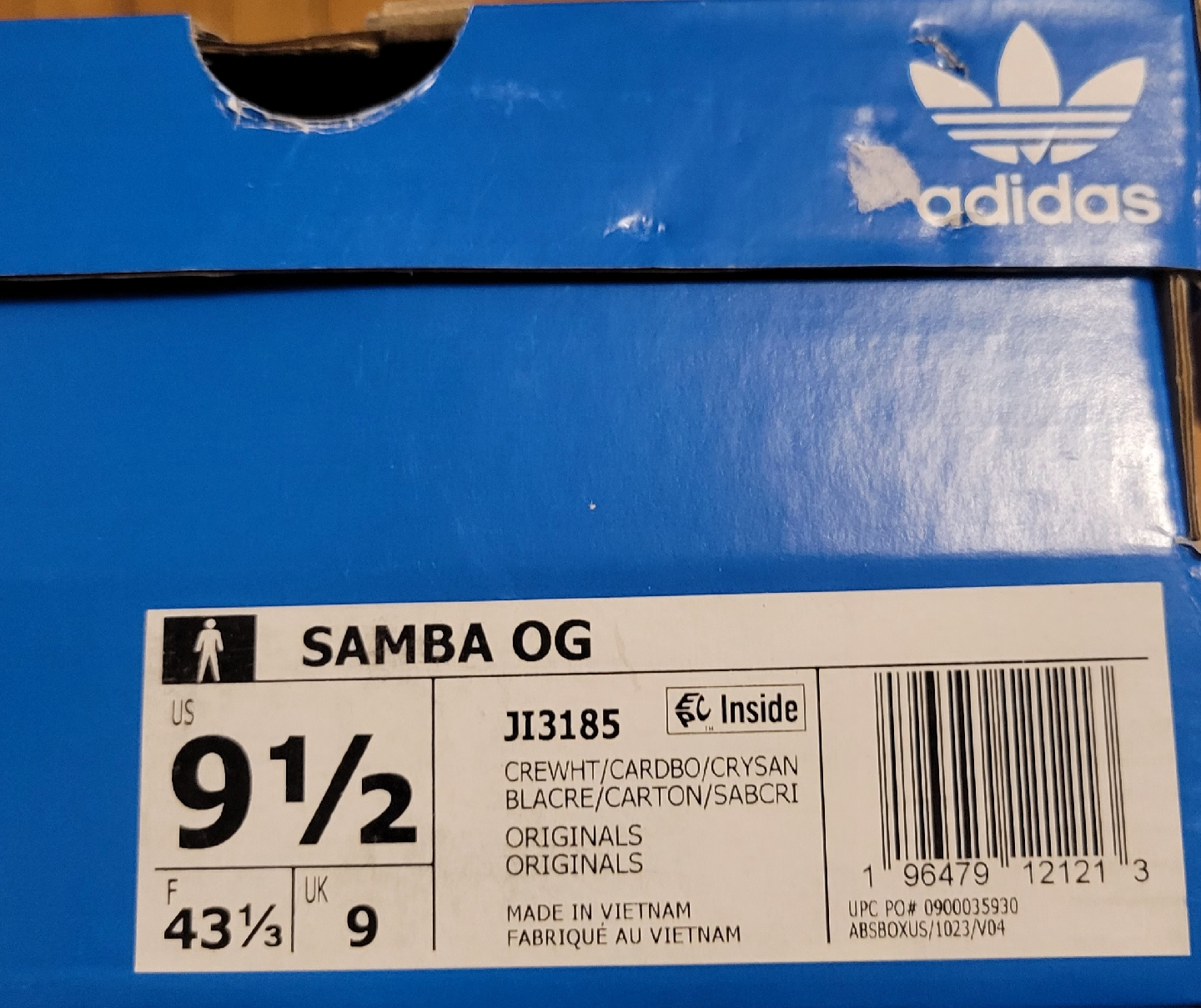 Adidas Samba OG Shoes US 9.5 - photo 5