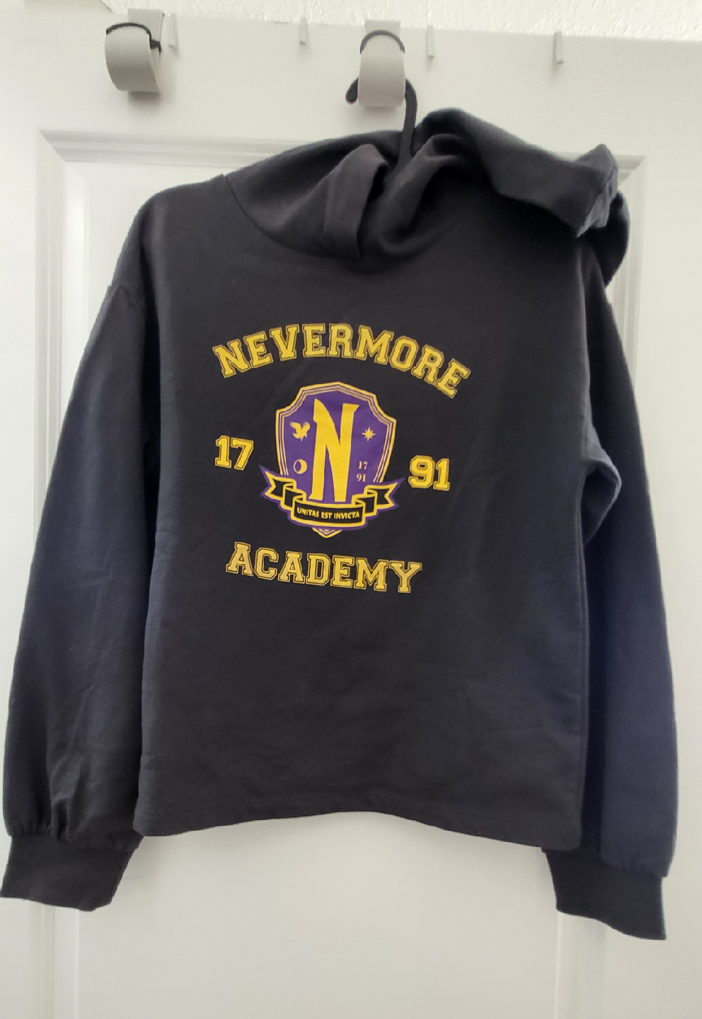 Wednesday Nevermore Academy Hoodie - XL
