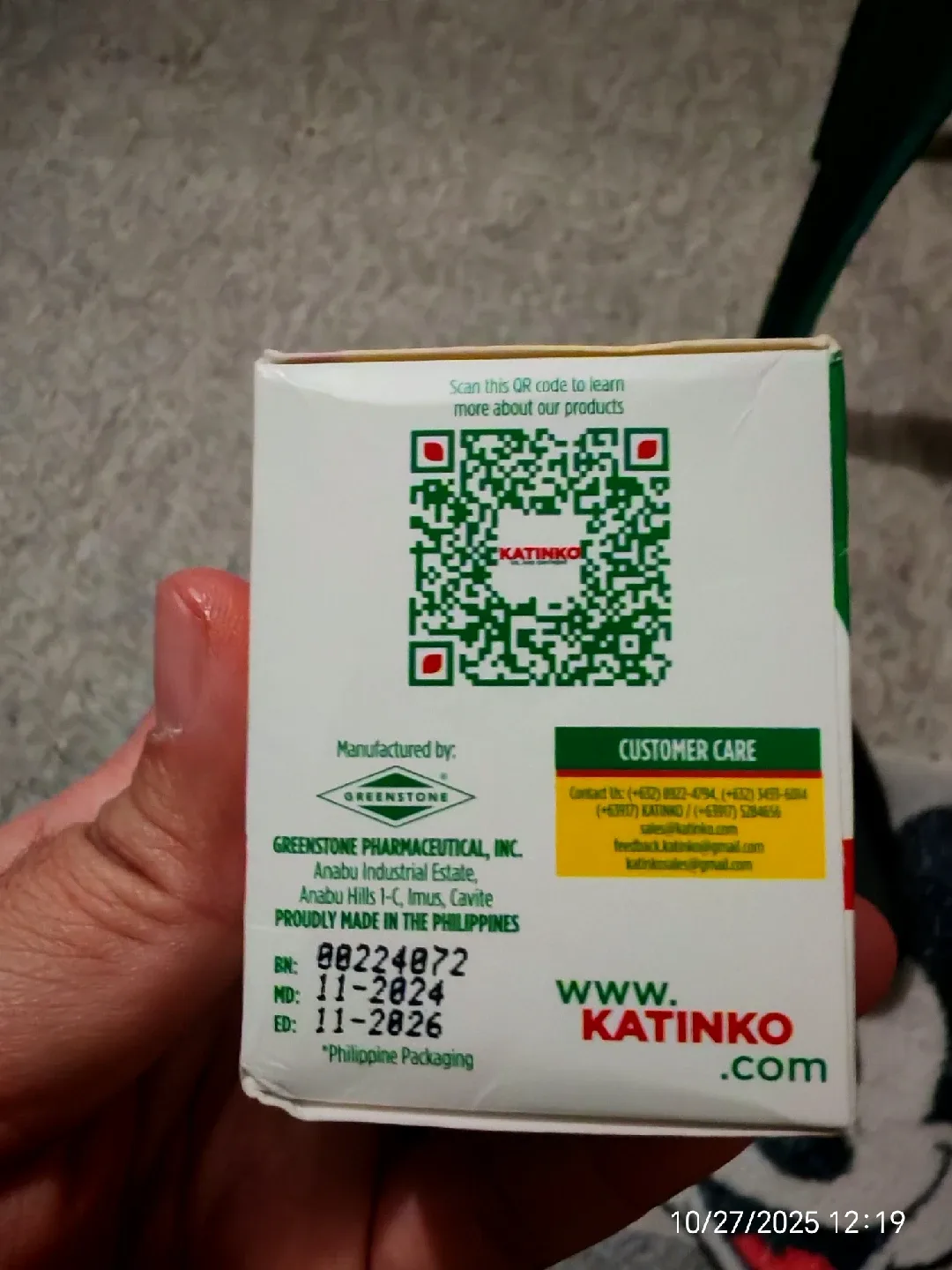 Katinko Ointment - Pain & Itch Relief image indicator(2)
