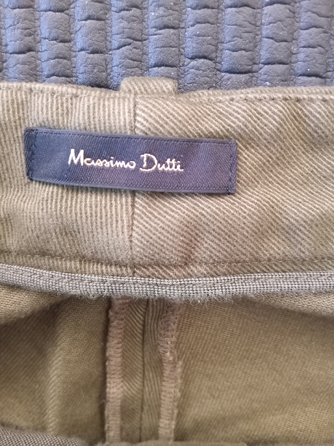 Massimo Dutti Olive Green Pants Size 10 - photo 2