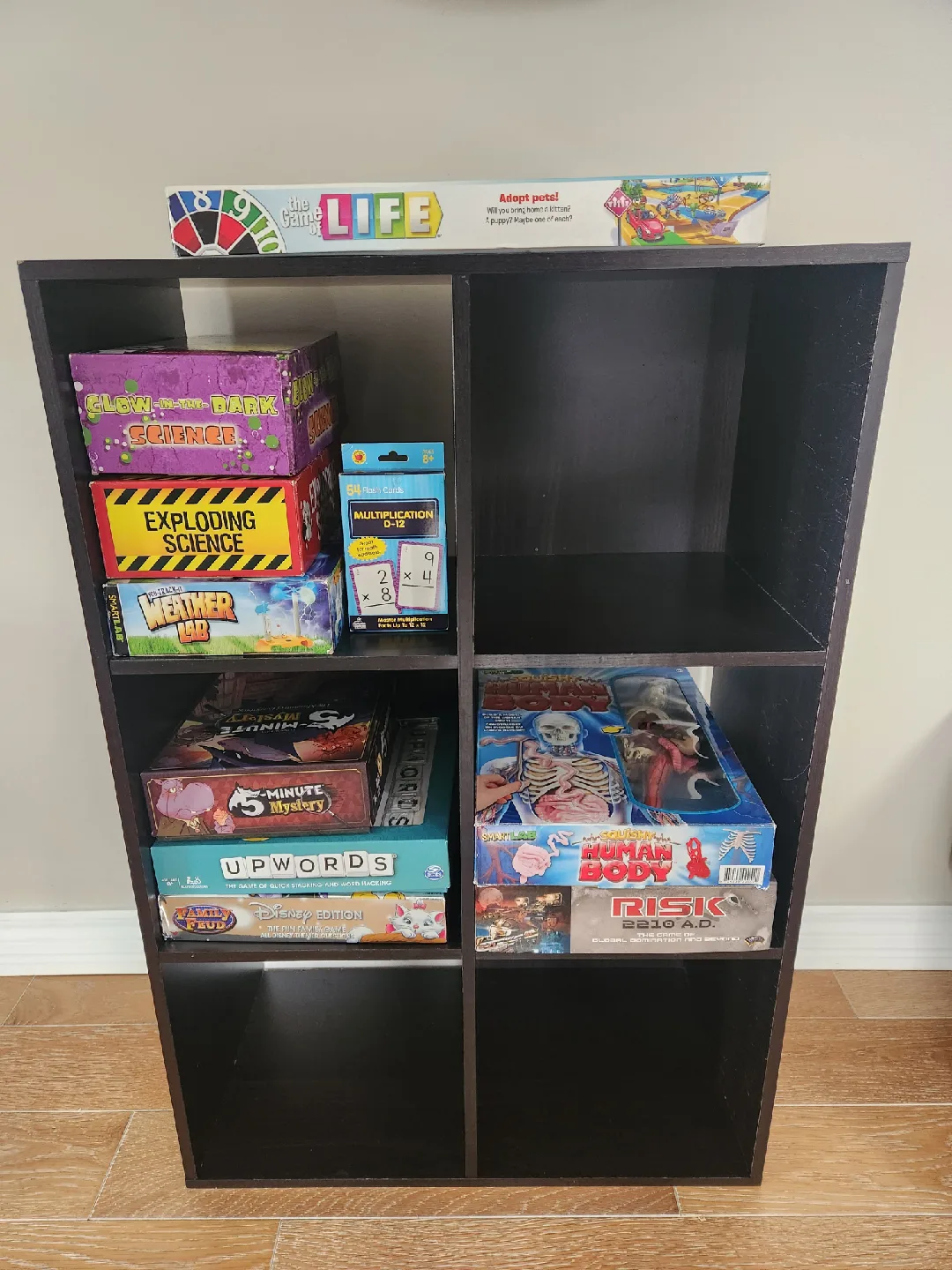 Cube Shelving Unit + Free Board Games! thumbnail