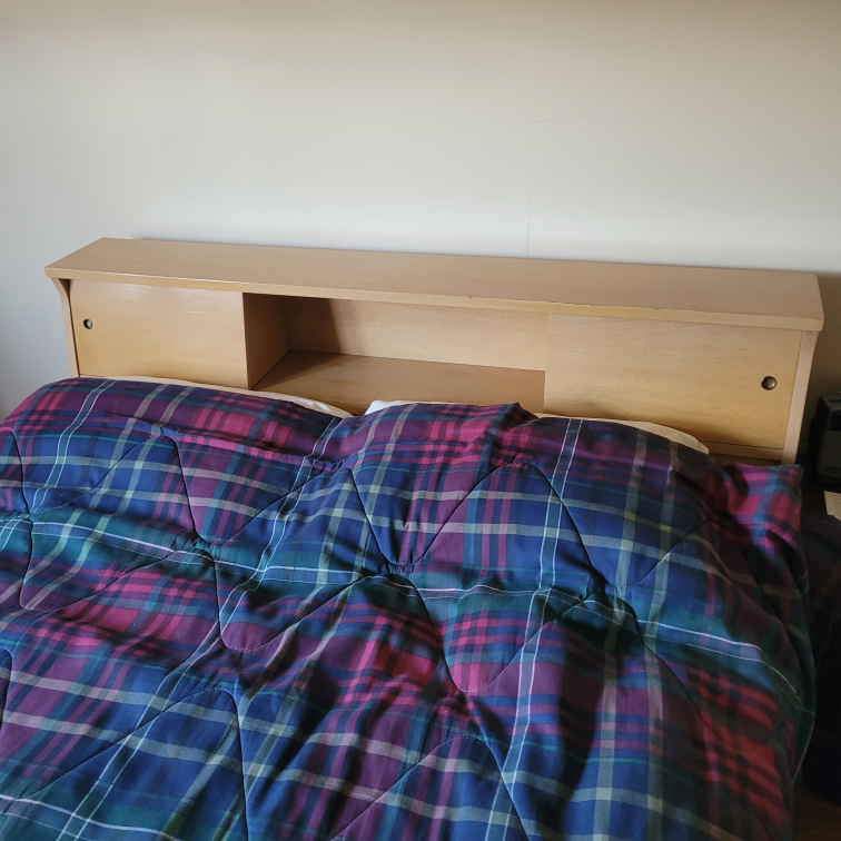MCM Kroehler Headboard with Storage - photo 2