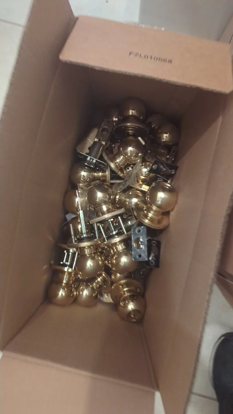 Box of Gold Door Knobs thumbnail