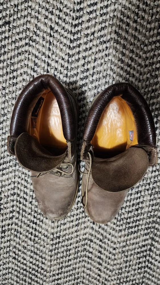 Timberland Brown Leather Boots Size 8.5M image indicator(3)