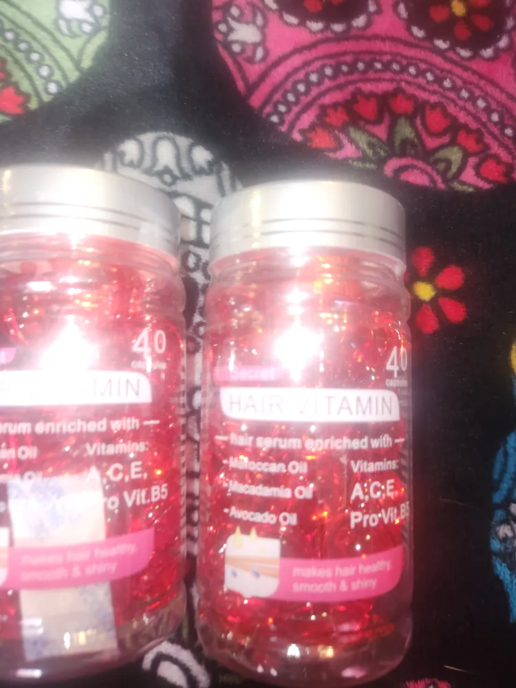 two bottle Bali Secret Hair Vitamin - 40 Capsules image indicator(2)