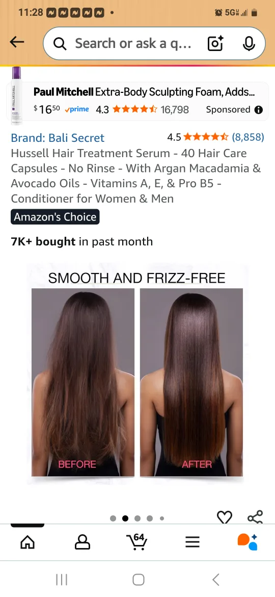 two bottle Bali Secret Hair Vitamin - 40 Capsules image indicator(4)