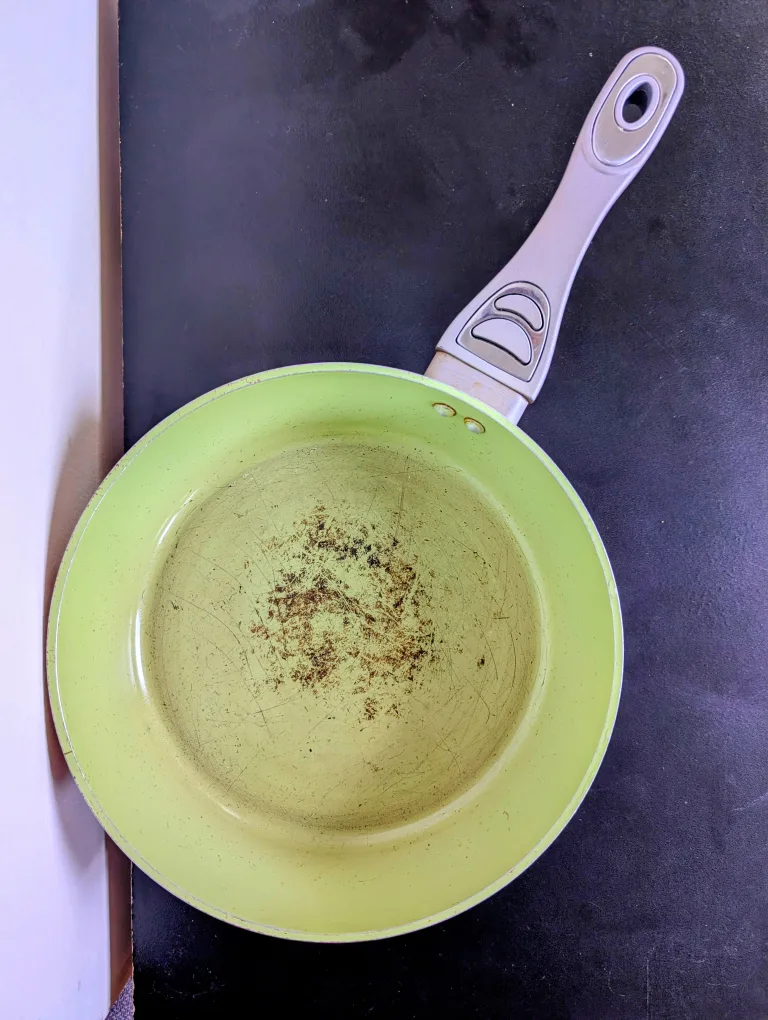 Used deep AMEXICOOK Frying Pan - 10,5 inch 🥕 image indicator(2)