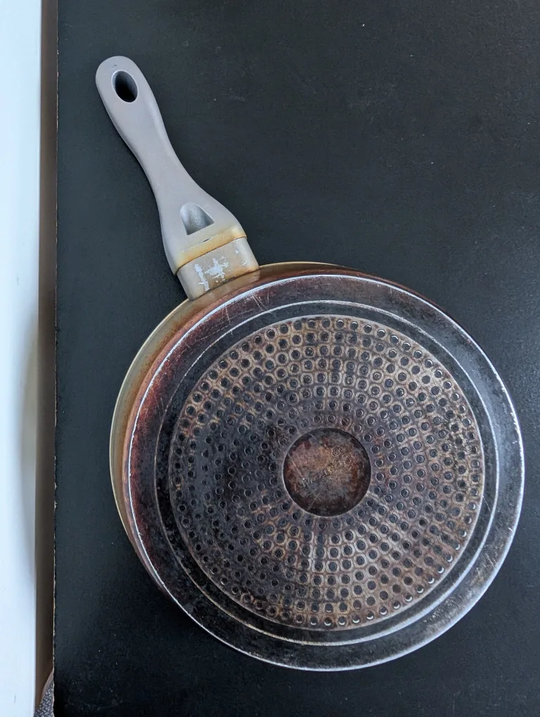 Used deep AMEXICOOK Frying Pan - 10,5 inch 🥕 image indicator(3)