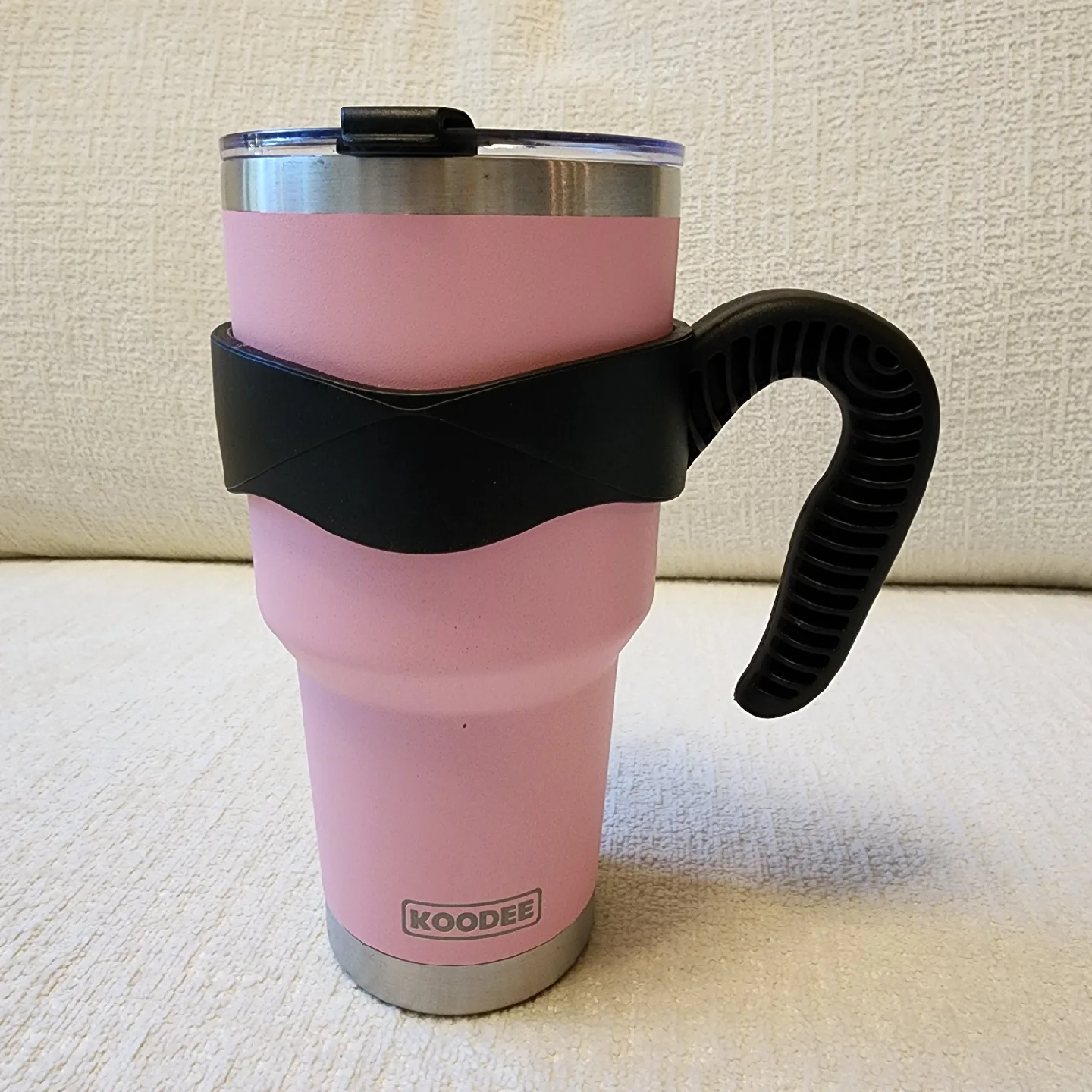 YETI Rambler Dupe - 30oz Tumbler with Handle (Powder Pink) image indicator(2)