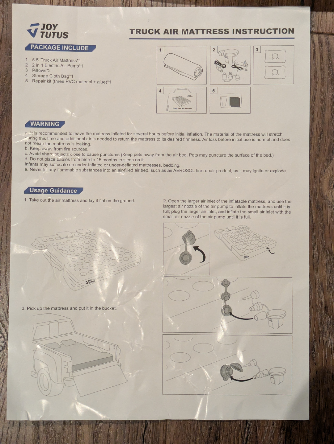 New Truck bed air mattress - photo 4