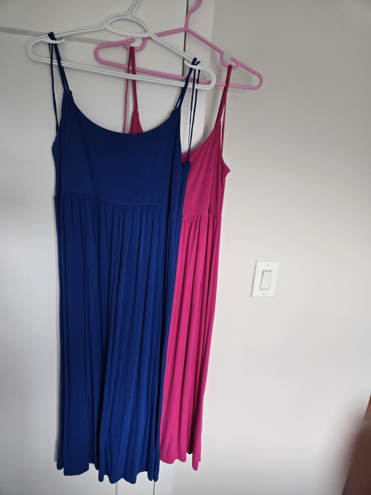 Old Navy XL Sundresses - Blue and Pink