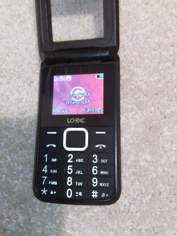 Logic Flip Phone - Blue - photo 2