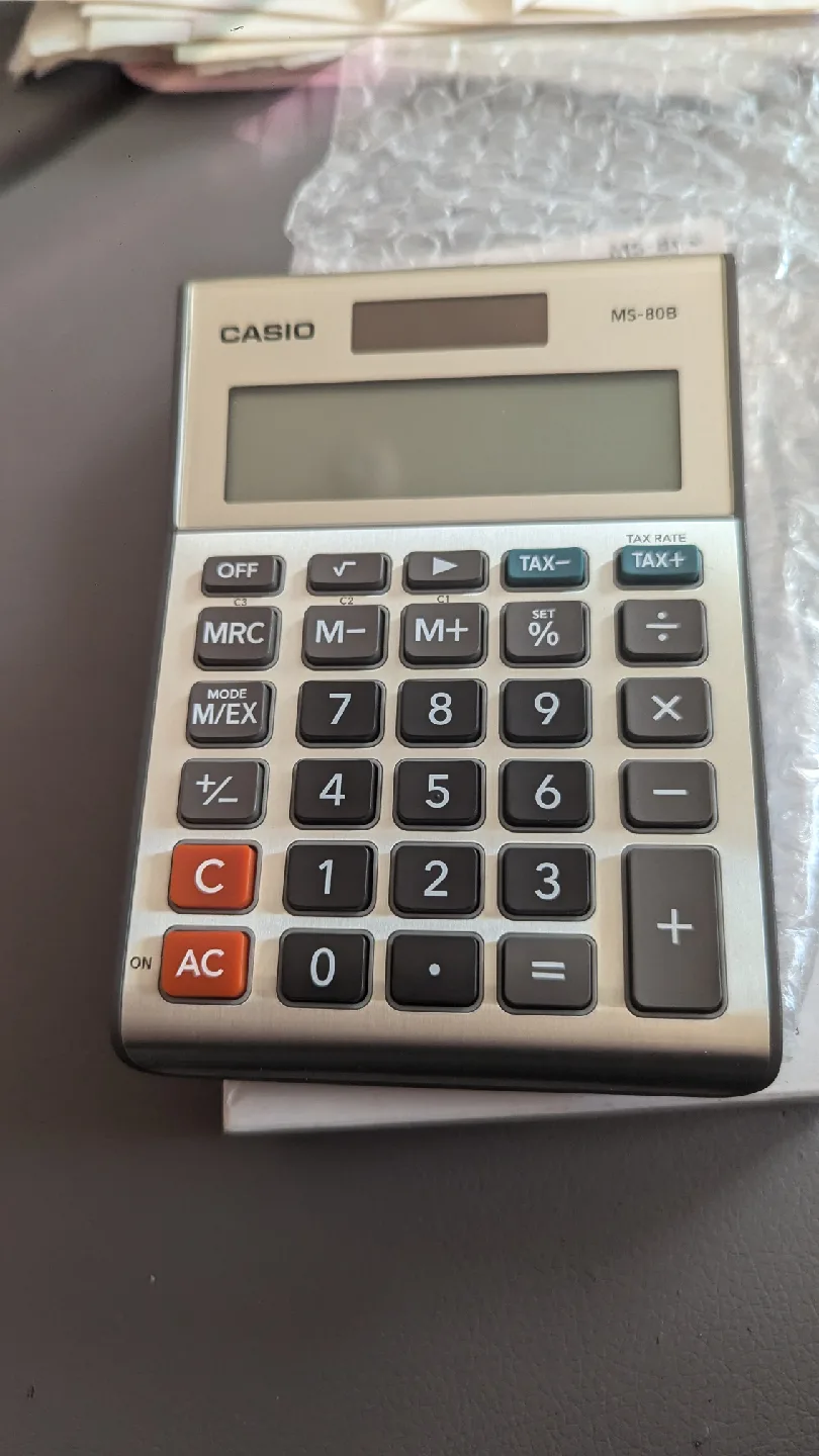 Casio MS-80B Calculator thumbnail