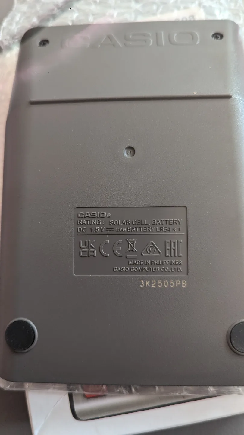 Casio MS-80B Calculator image indicator(3)