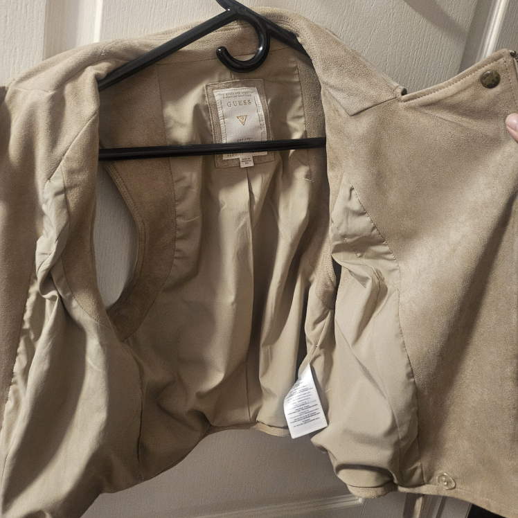 Guess XS Beige Faux Suede Vest - photo 5