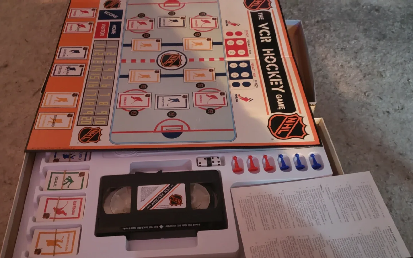 The VCR NHL Hockey Game image indicator(3)