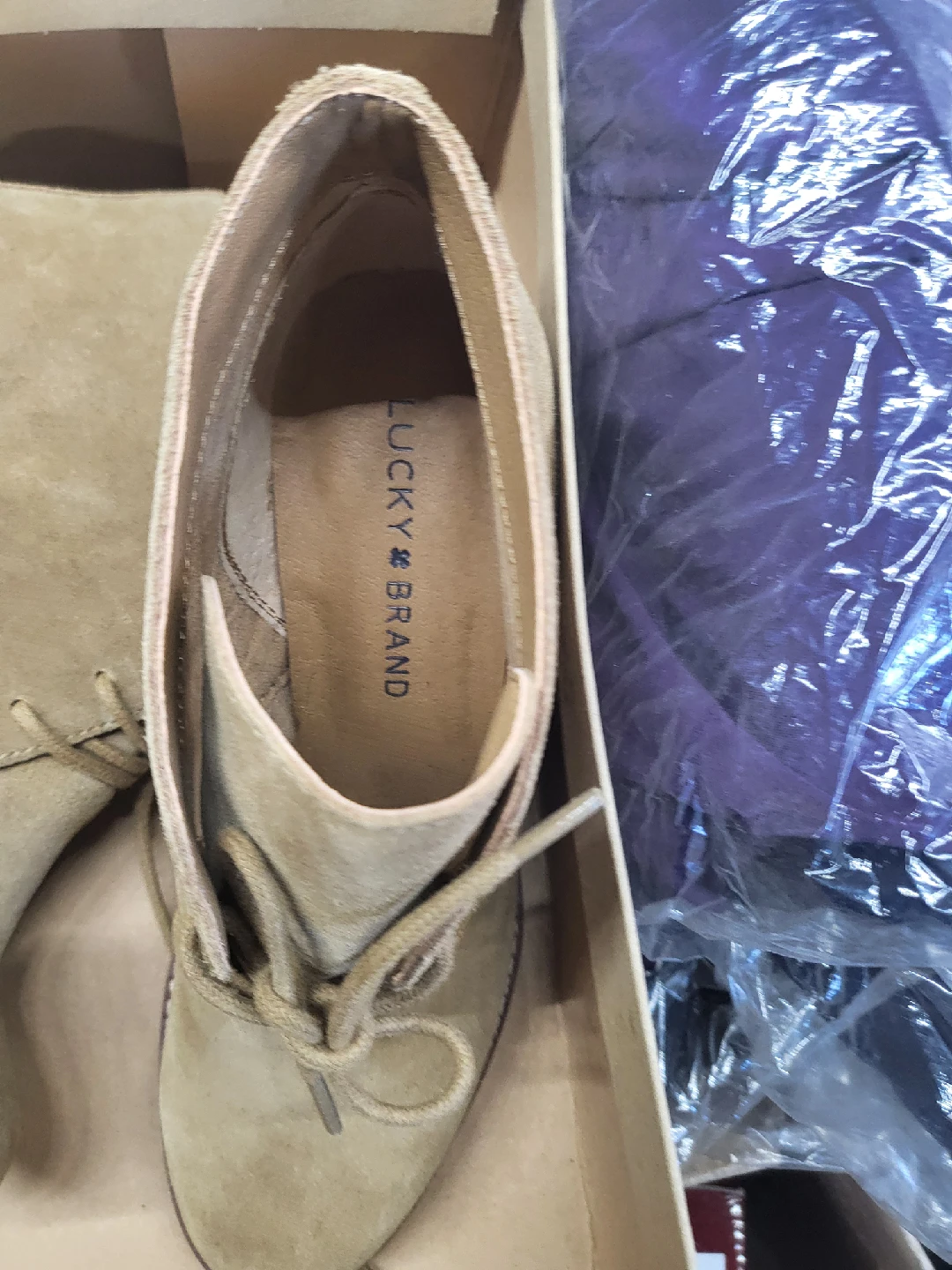 Lucky Brand Wedge Booties Size 7M - photo 4