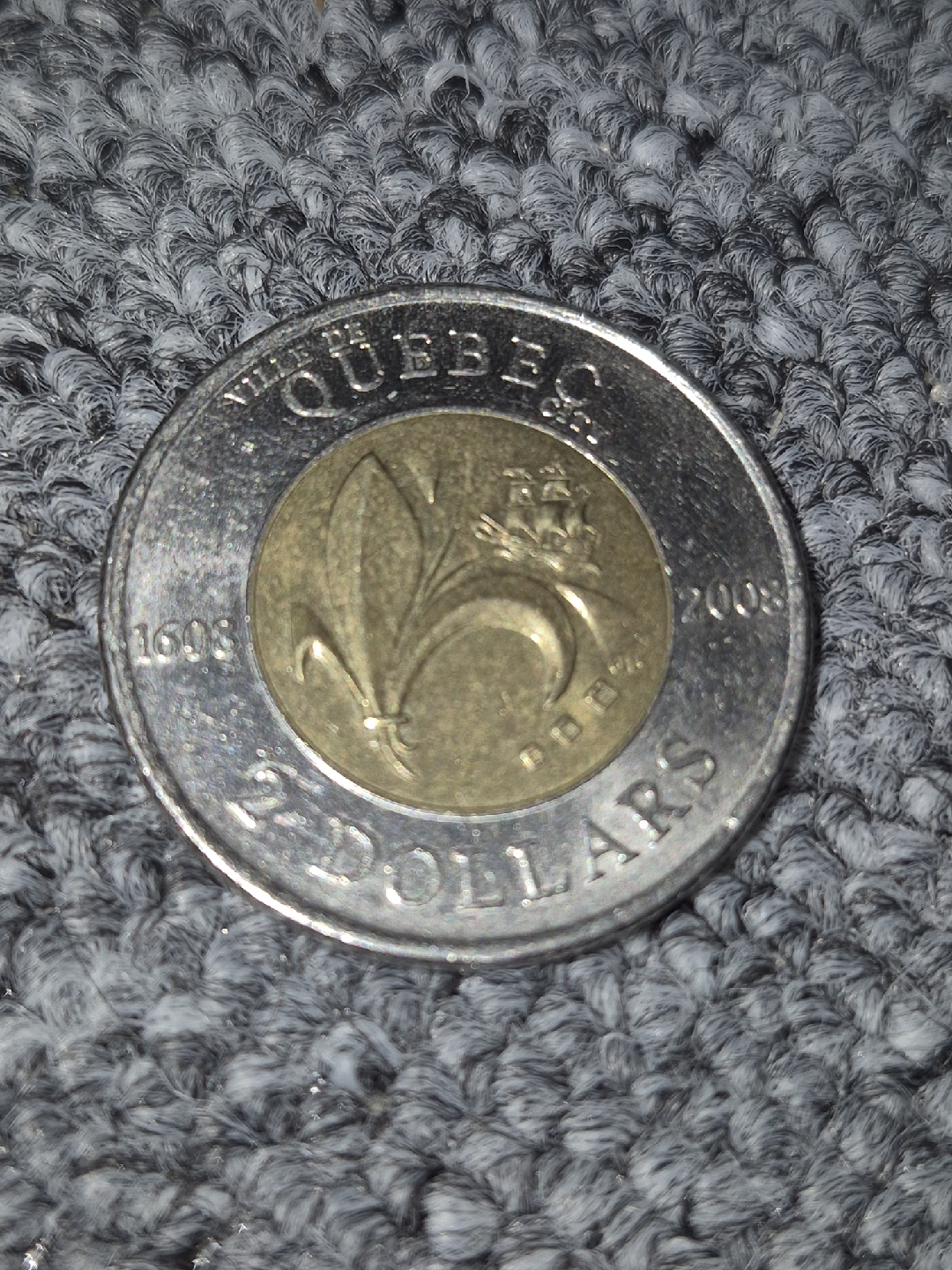 Canadian Toonie - 2 Dollars 1608-2008