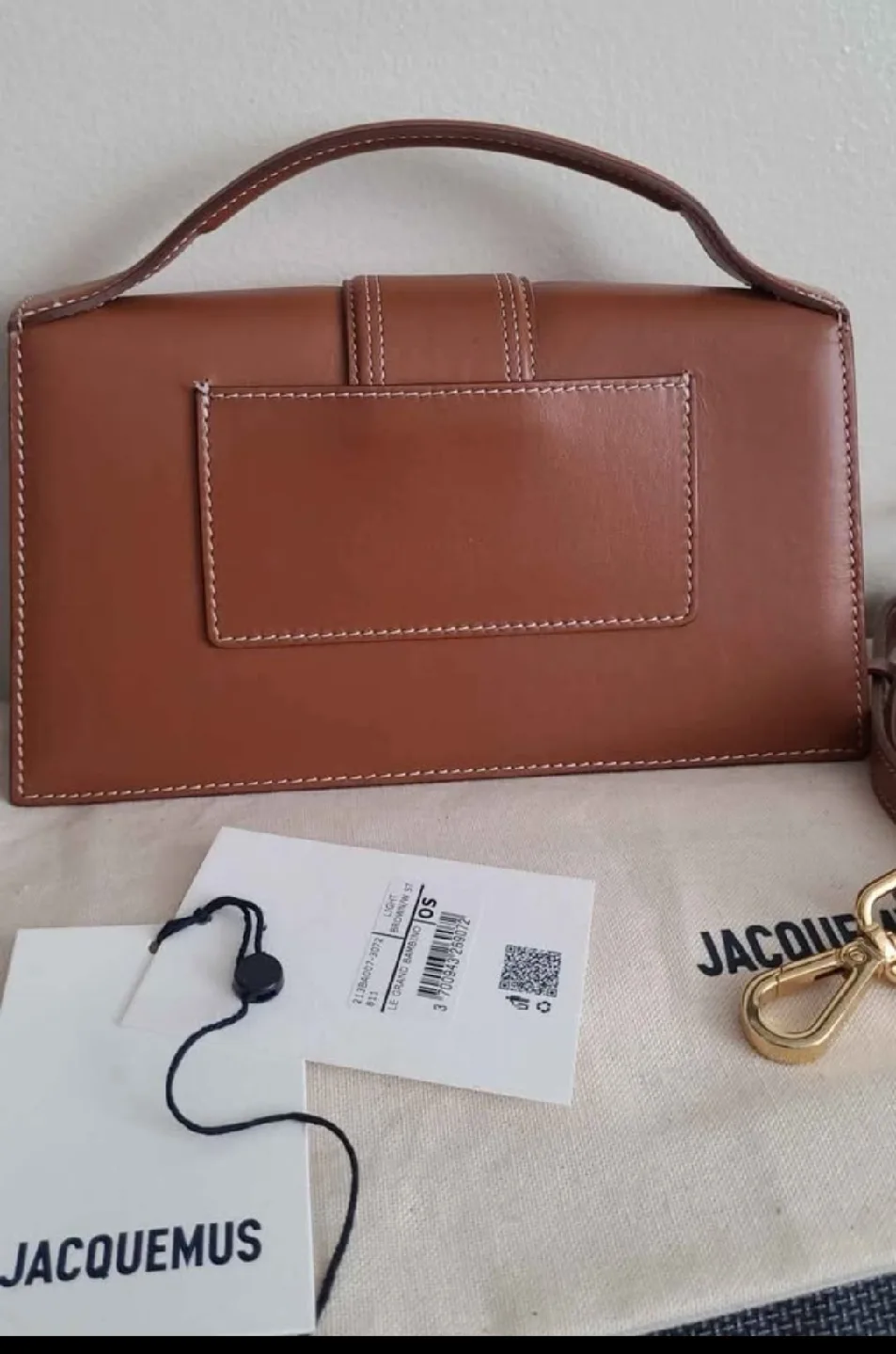 Jacquemus Le Grand Bambino Light Brown Bag image indicator(7)