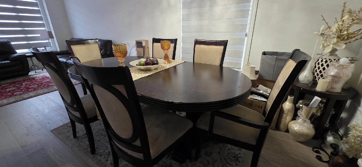 Dining Table with Six Chairs - photo 5