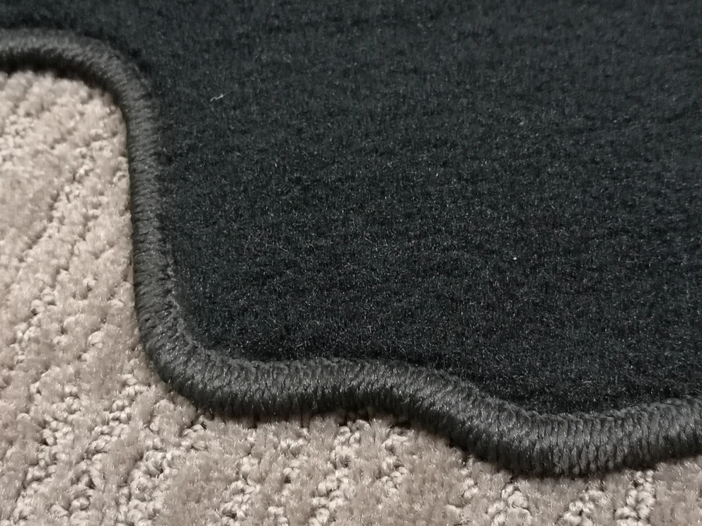 Rear Floor Mats ~ Black. Vehicle, Car, Truck, Van, SUV, Jeep - photo 2