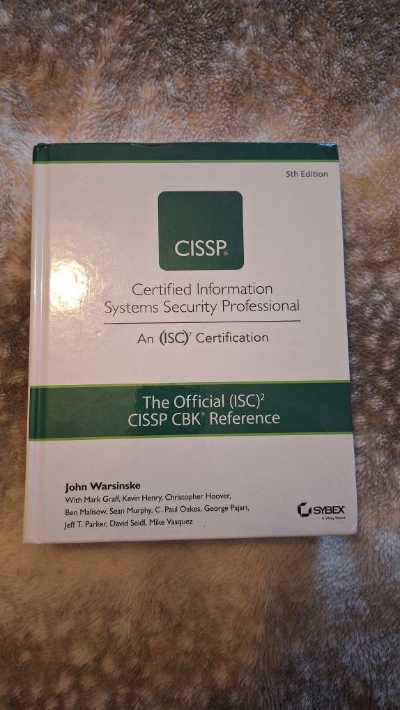 CISSP Certified Information Systems Security Professional Book