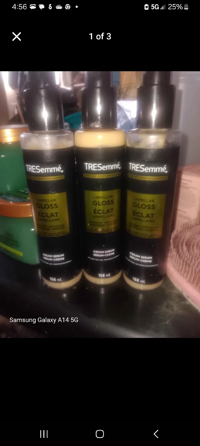 TRESemmé Lamellar Gloss Éclat Cream Serum LOT thumbnail