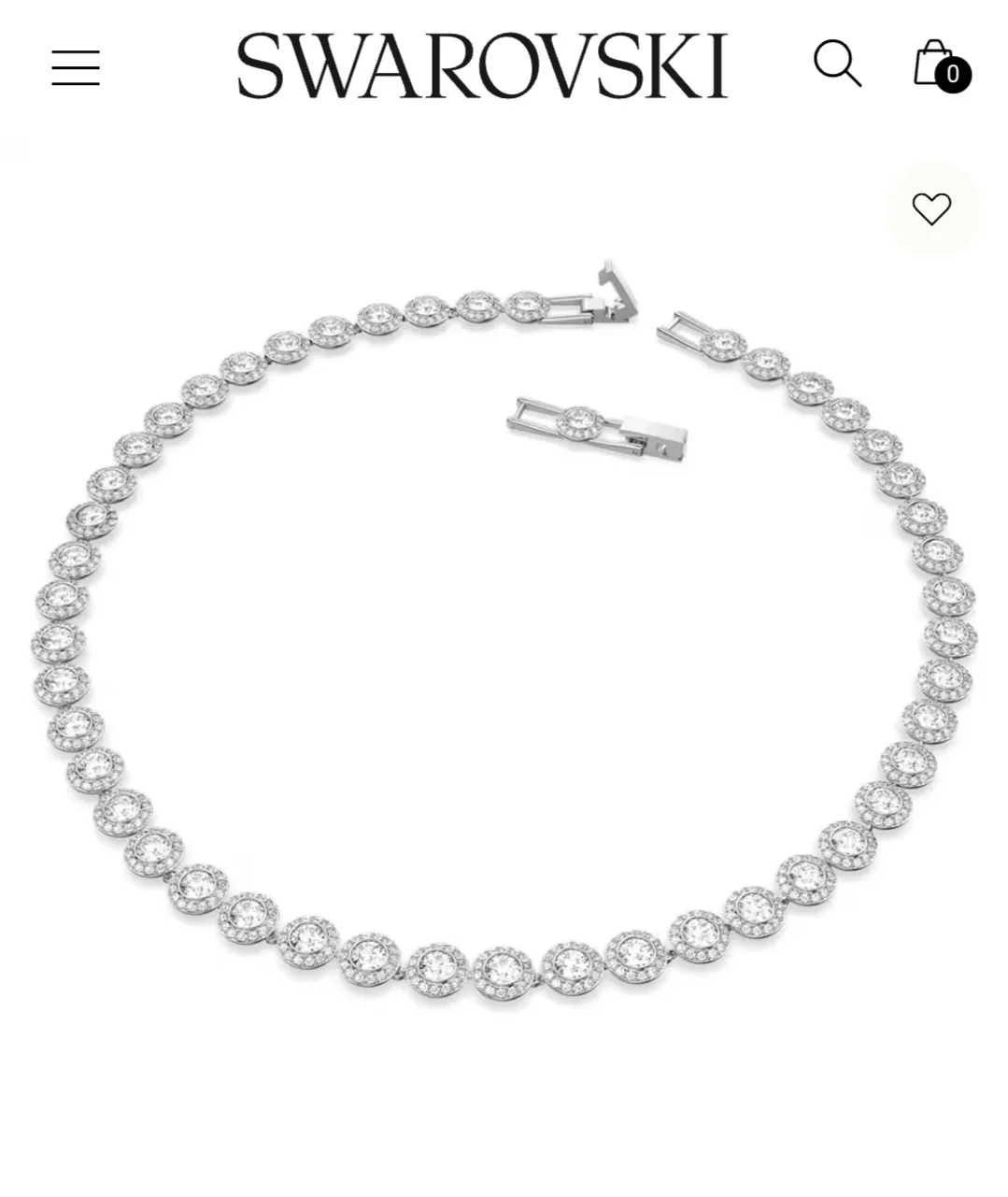 Swarovski Tennis Necklace image indicator(2)