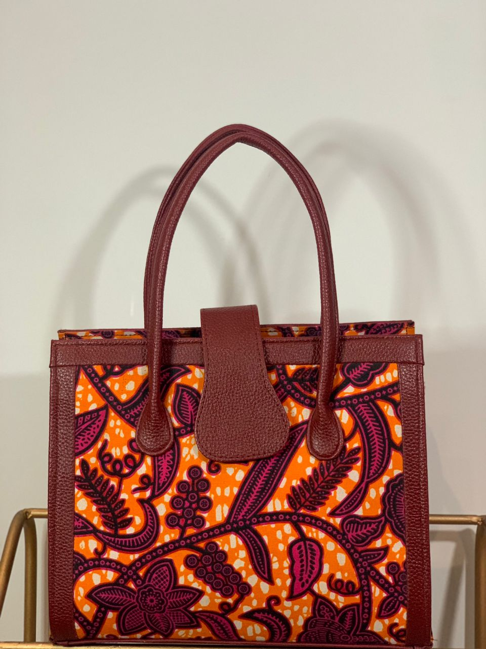 Patterned Tote Bag