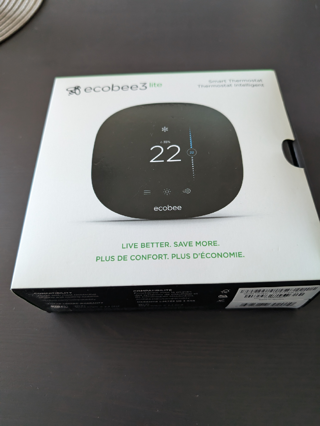 Ecobee3 Lite Smart Thermostat - photo 2