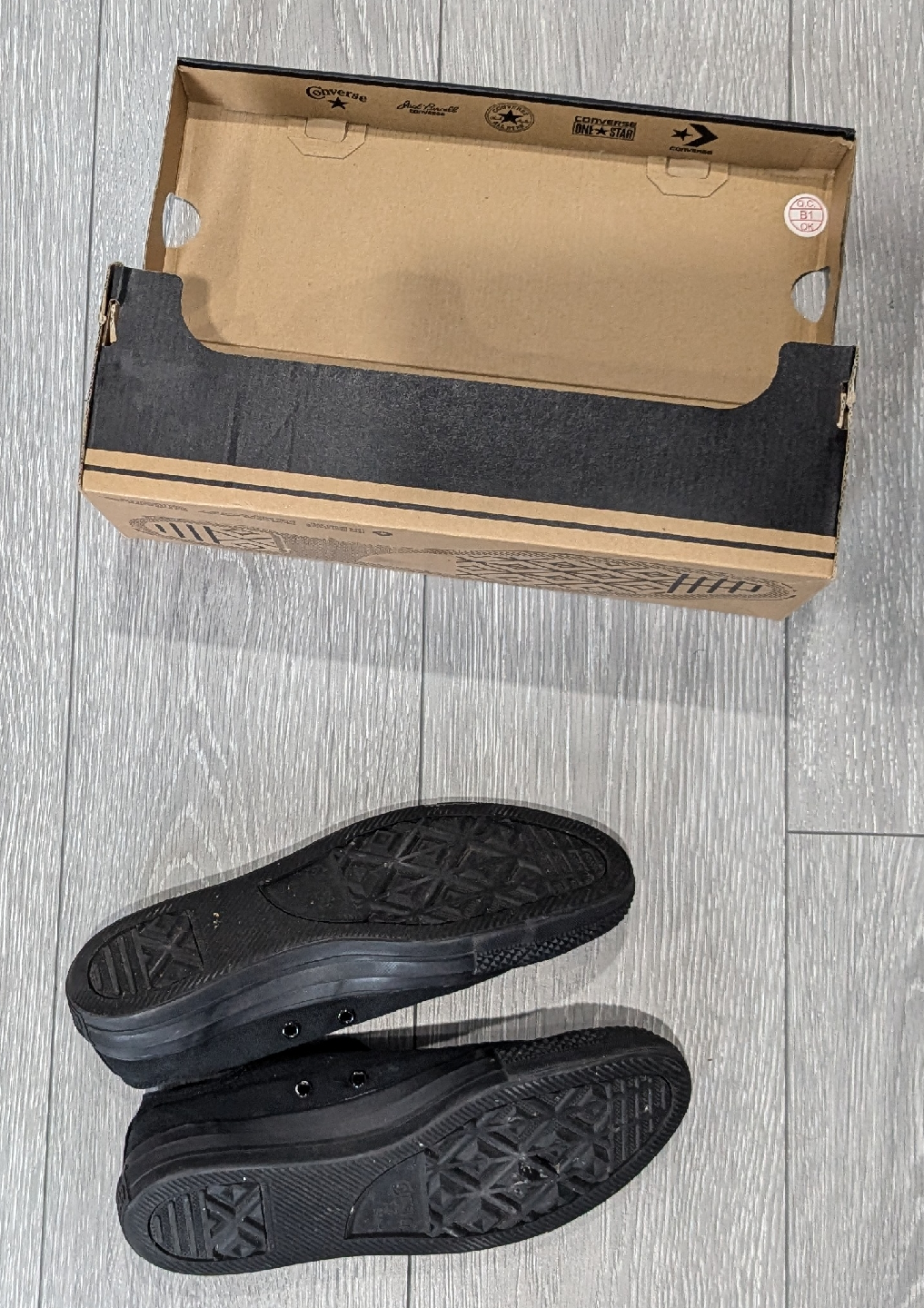 Converse All Star Black Sneakers with Box - photo 2