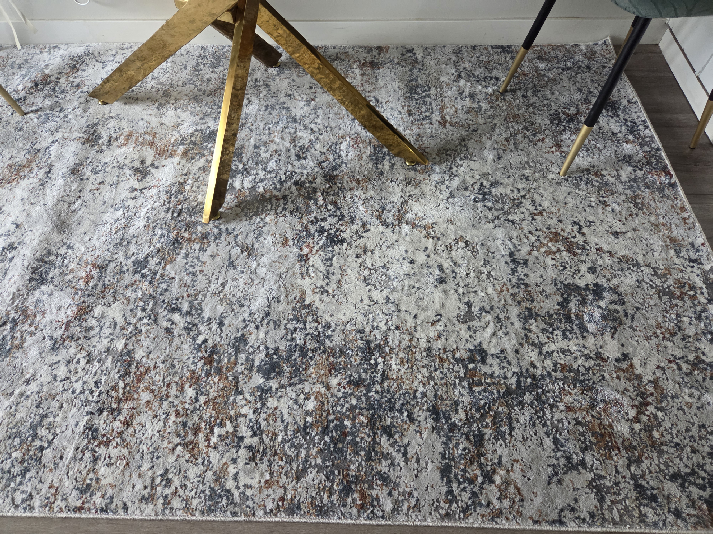 Area Rug - Grey, Brown, and White - photo 3